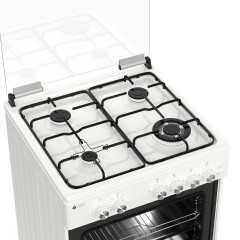 Thermogatz TGS 5021 WH Κουζίνα Υγραερίου 49lt με Εστίες Υγραερίου Π60εκ. Λευκή